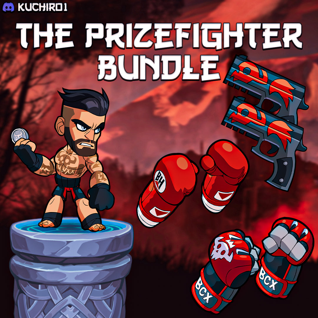 Brawlhalla - The Prizefighter Cross Bundle – Brawlhalla Codes Haven